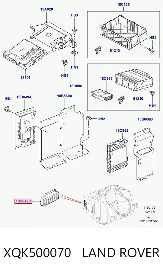 XQK500070 Land Rover