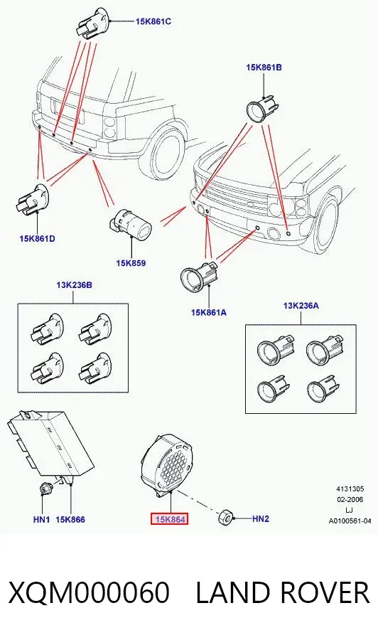  XQM000060 Land Rover