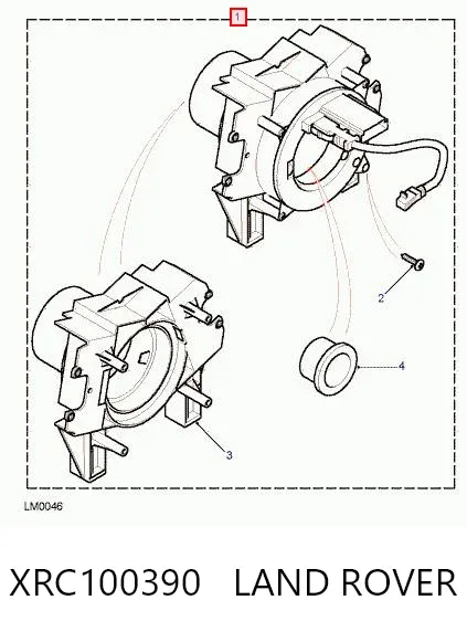 Шлейф керма XRC100390 Land Rover