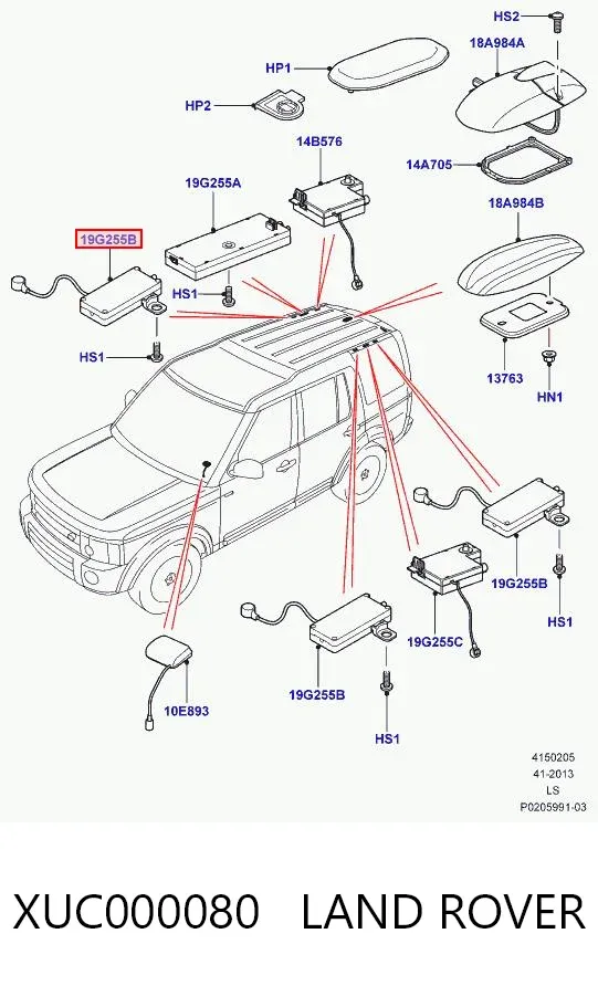  XUC000080 Land Rover