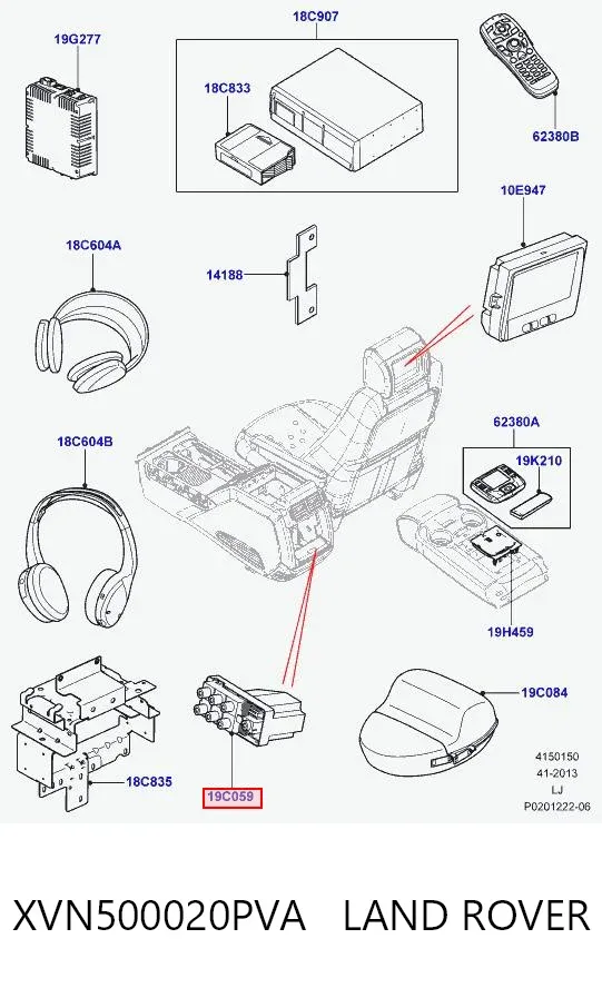 XVN500020PVA Land Rover