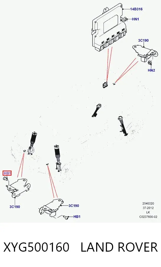  XYG500160 Land Rover