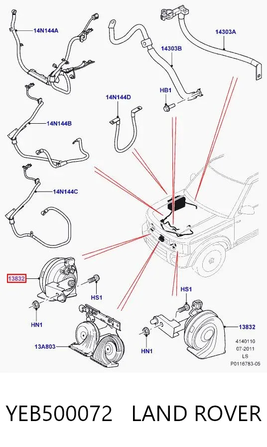  YEB500072 Land Rover