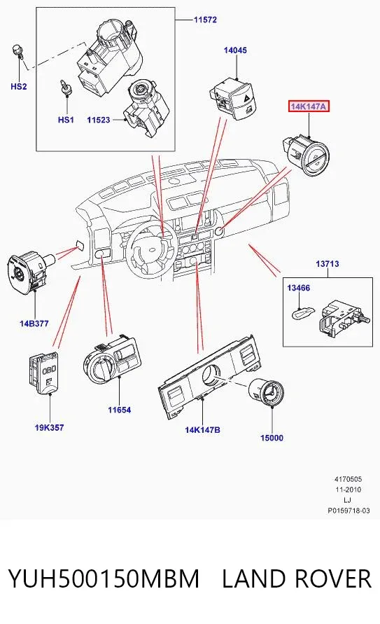  YUH500150MBM Land Rover