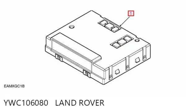 Блок комфорту YWC106080 Land Rover