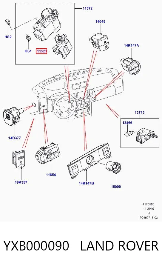  YXB000090 Land Rover
