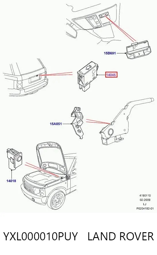  YXL000010PUY Land Rover