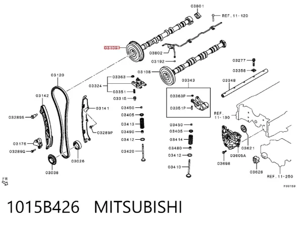  1015B426 Mitsubishi