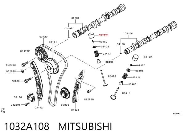 Гідрокомпенсатор Mitsubishi Eclipse CROSS