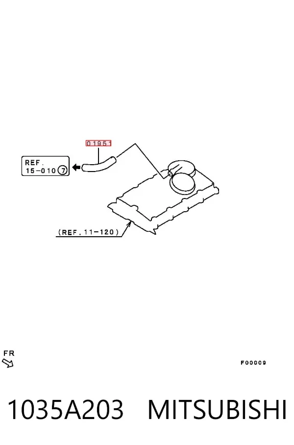  1035A203 Mitsubishi