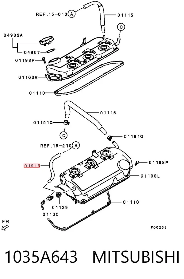  1035A643 Mitsubishi