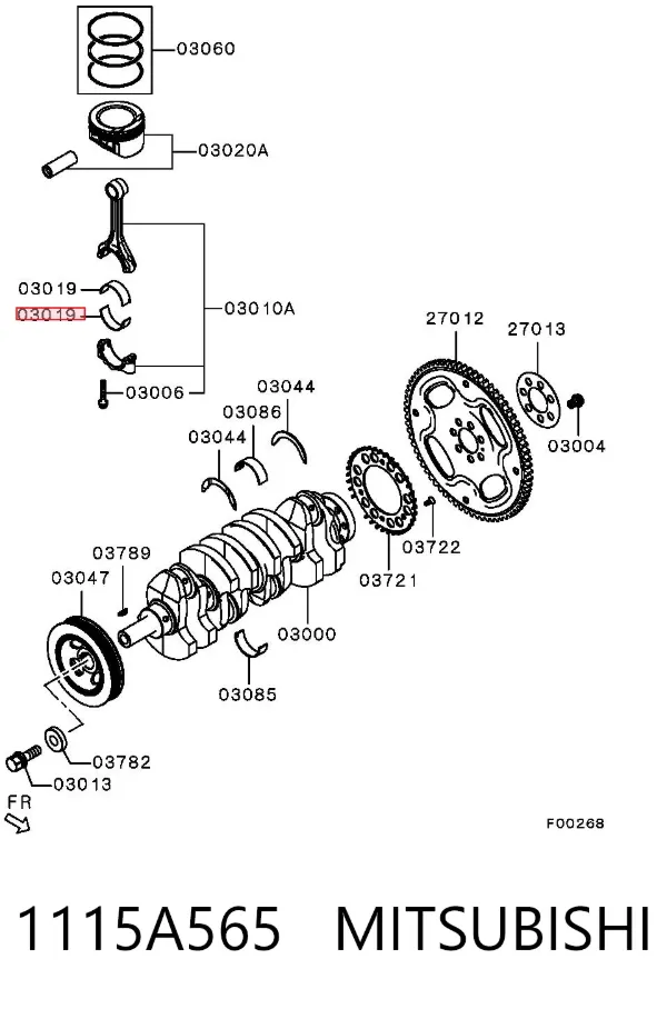  1115A565 Mitsubishi