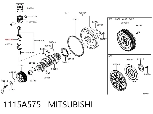  1115A575 Mitsubishi