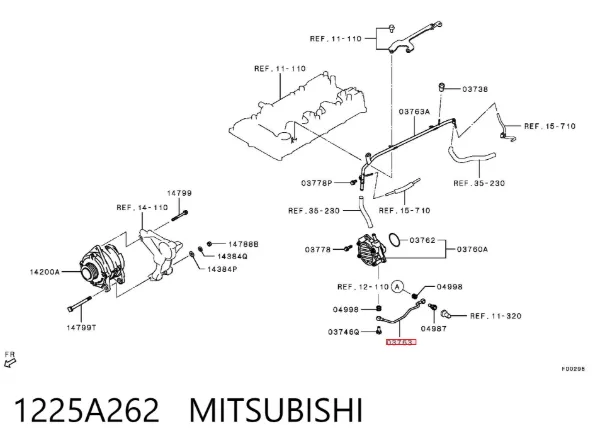  1225A262 Mitsubishi