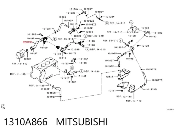  1310A866 Mitsubishi