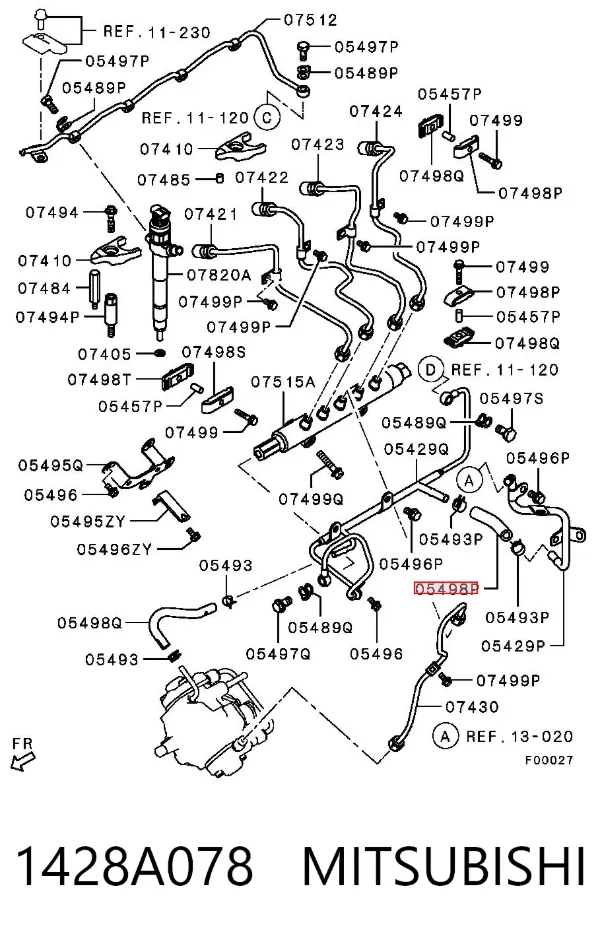  1428A078 Mitsubishi