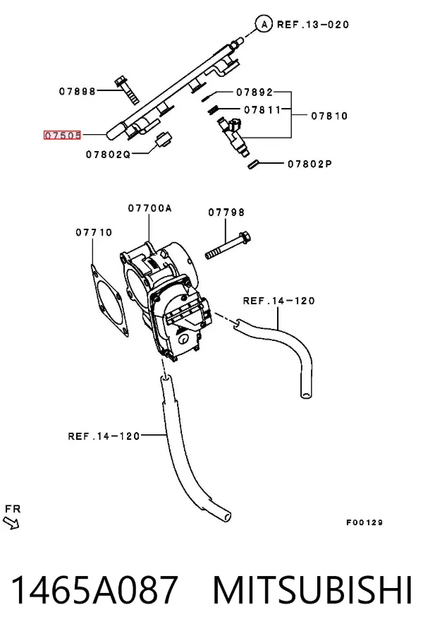  1465A087 Mitsubishi