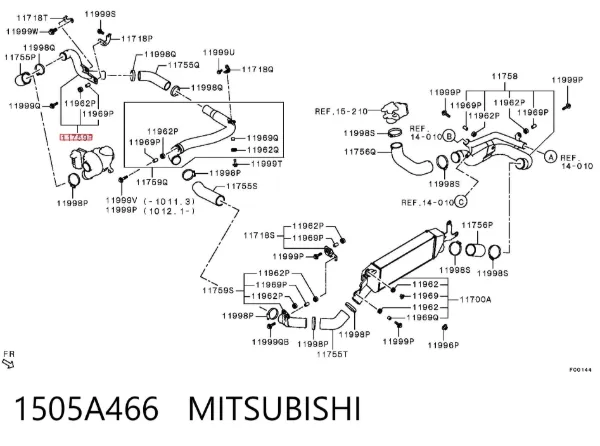  1505A466 Mitsubishi