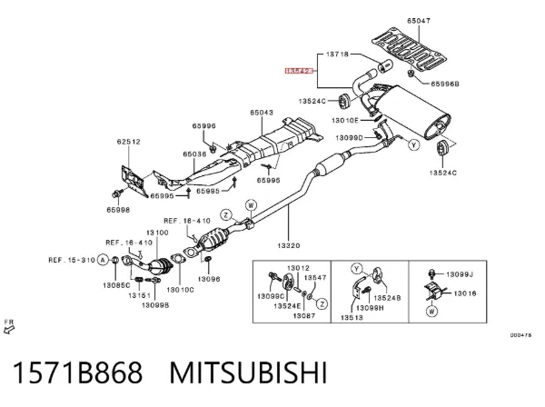  1571B868 Mitsubishi