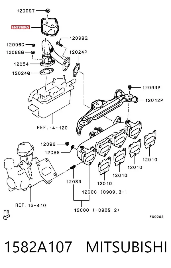  1582A107 Mitsubishi