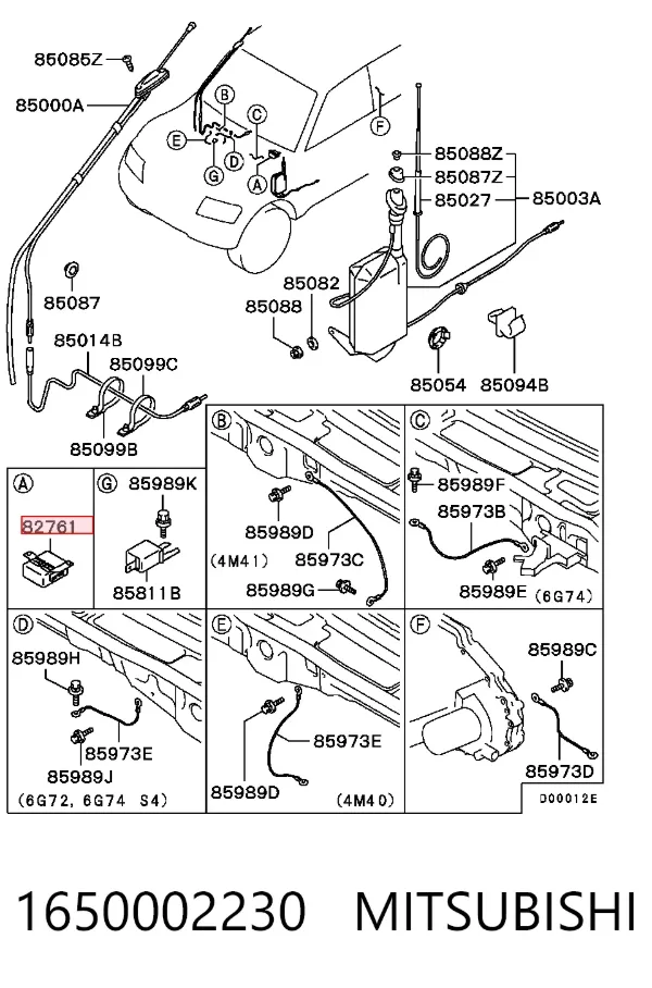  1650002230 Mitsubishi