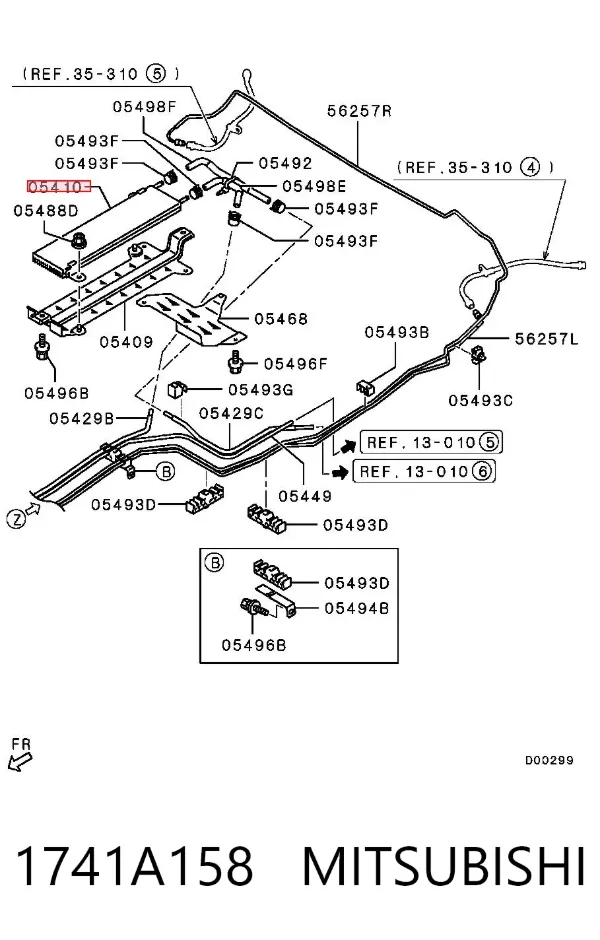  1741A158 Mitsubishi