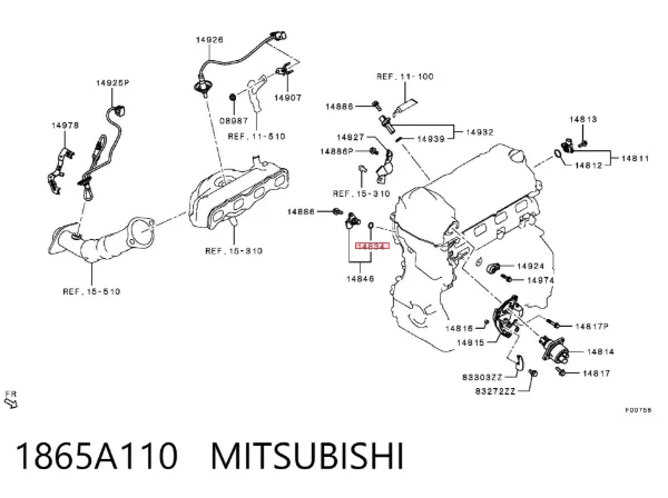  1865A110 Mitsubishi