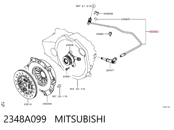  2348A099 Mitsubishi