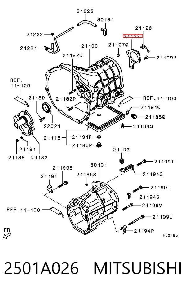  2501A026 Mitsubishi