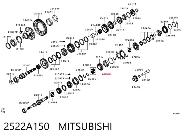  2522A150 Mitsubishi