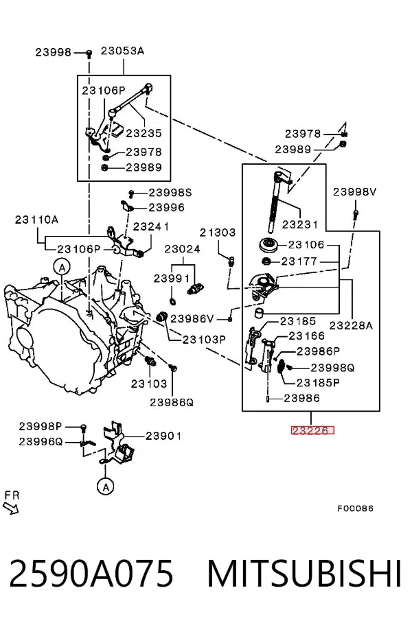  2590A075 Mitsubishi