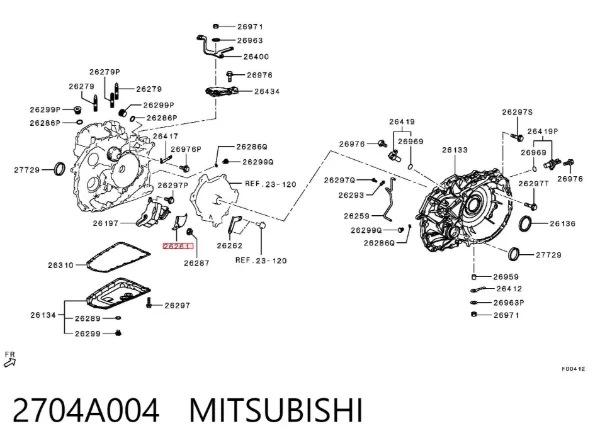  2704A004 Mitsubishi