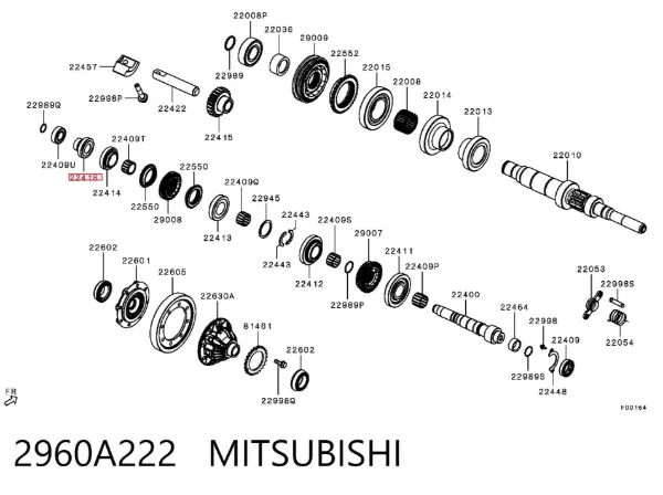  2960A222 Mitsubishi