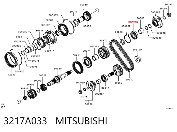  3217A033 Mitsubishi