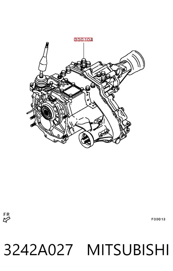 Роздатка 3242A027 Mitsubishi