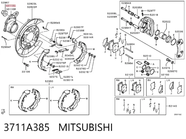  3711A385 Mitsubishi