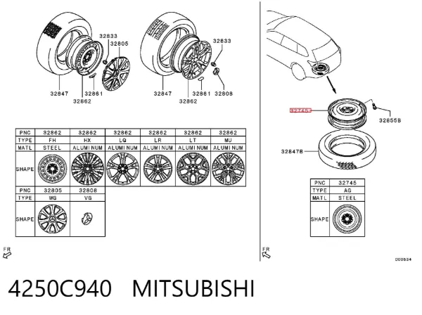  4250C940 Mitsubishi