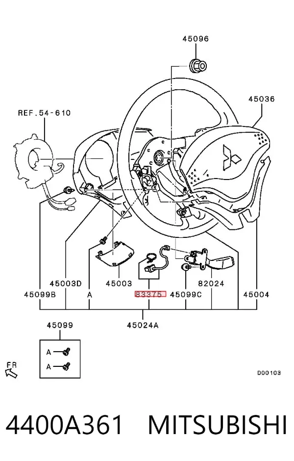  4400A361 Mitsubishi