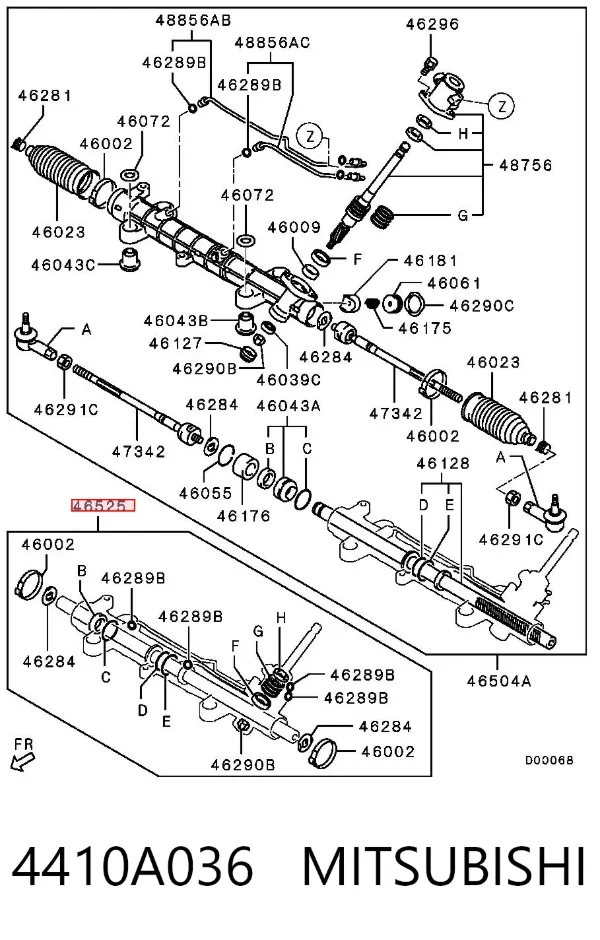  4410A036 Mitsubishi
