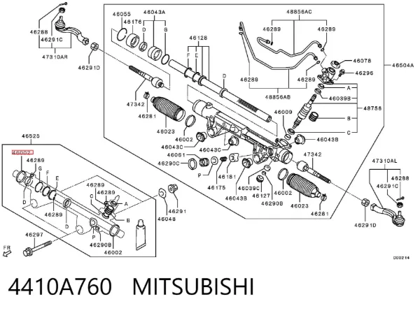  4410A760 Mitsubishi