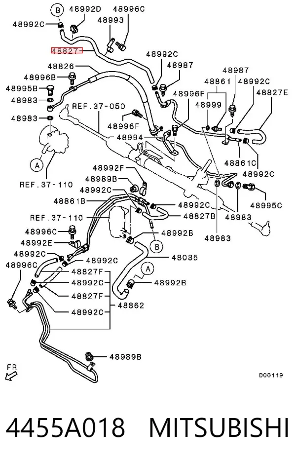  4455A018 Mitsubishi