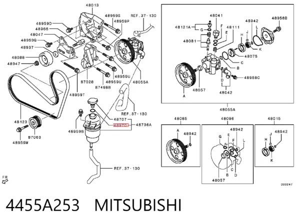 4455A253 Mitsubishi
