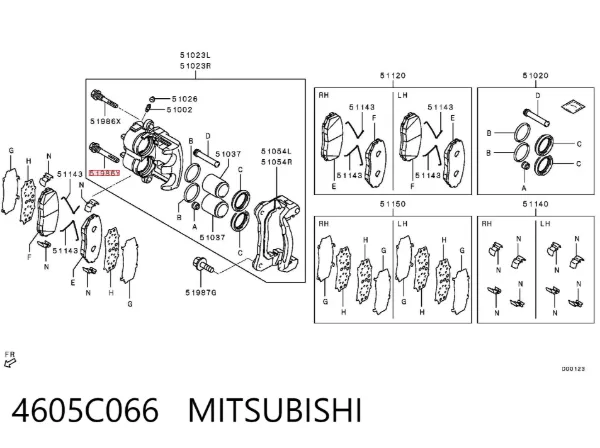  4605C066 Mitsubishi
