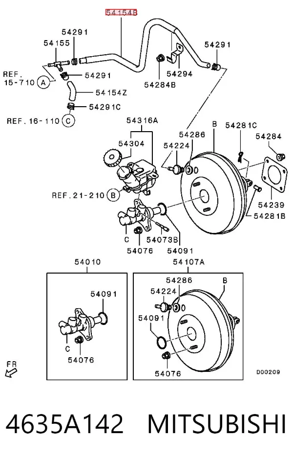  4635A142 Mitsubishi