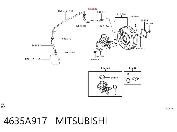  4635A917 Mitsubishi