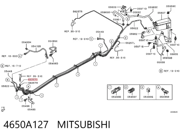  4650A127 Mitsubishi