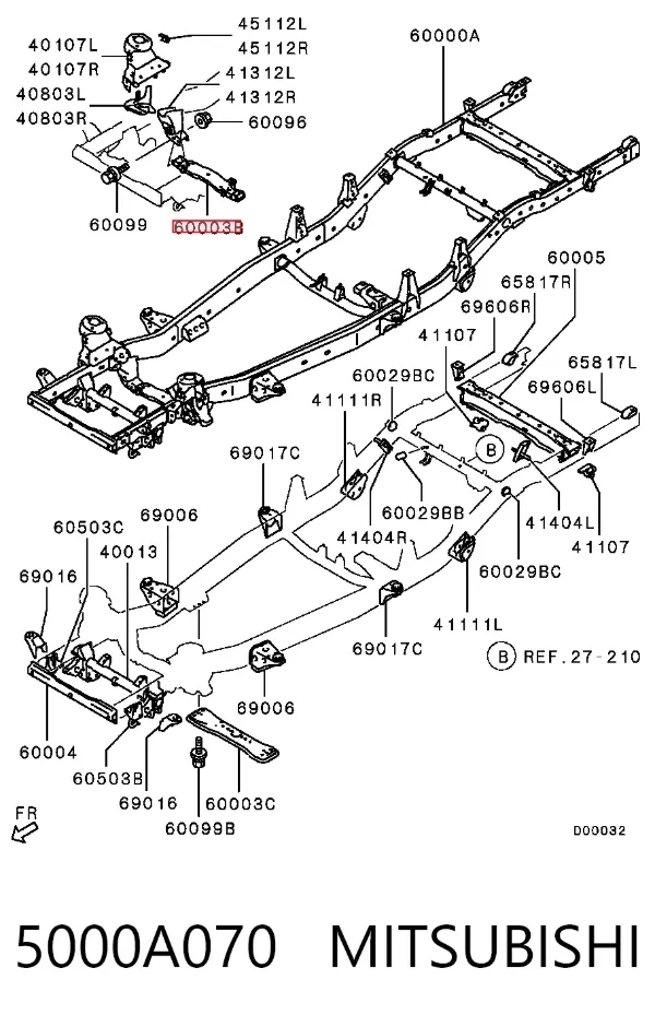  5000A070 Chrysler