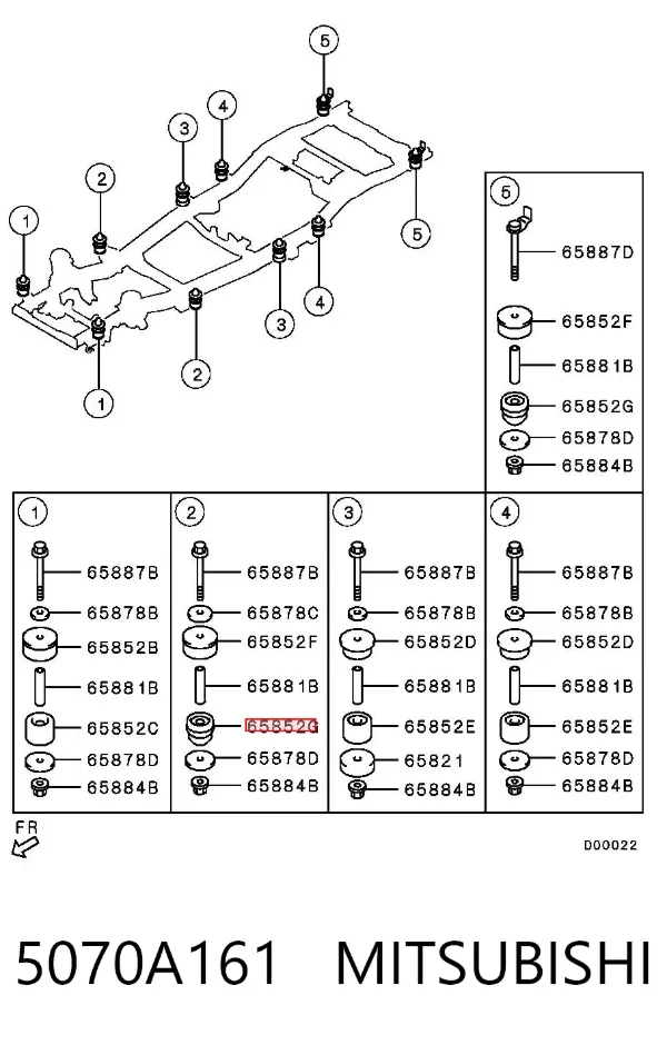  5070A161 Mitsubishi