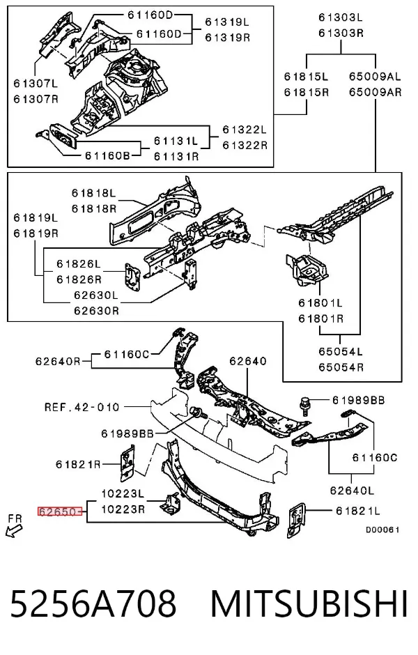  5256A708 Mitsubishi
