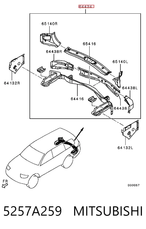  5257A259 Mitsubishi